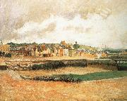 Camille Pissarro Fishing port Germany oil painting artist